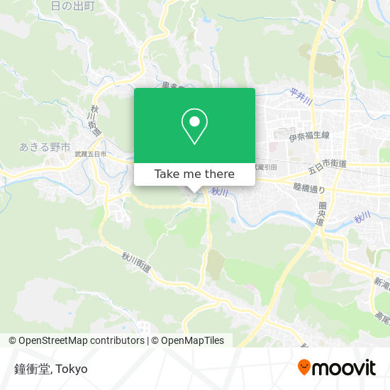 鐘衝堂 map