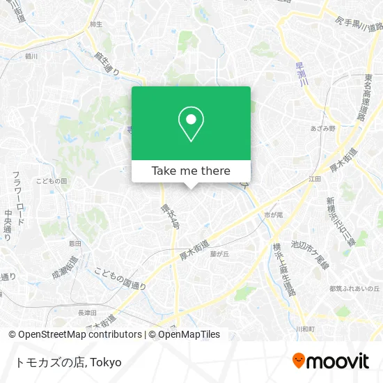 トモカズの店 map