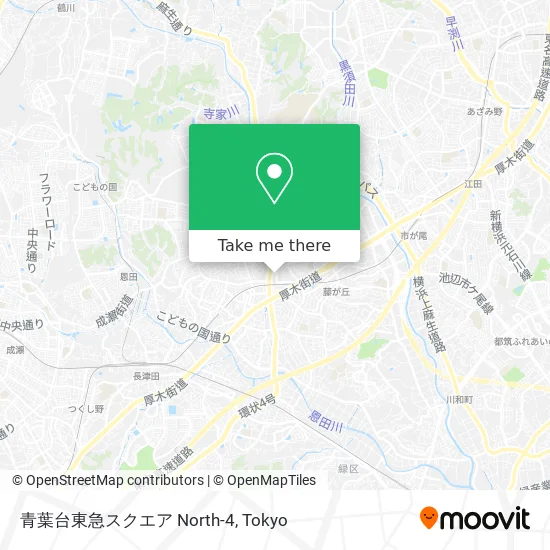 青葉台東急スクエア North-4 map