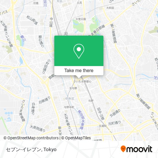 セブン-イレブン map