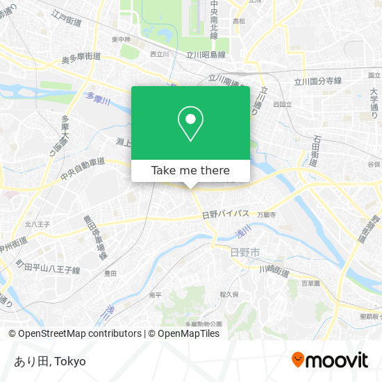 あり田 map