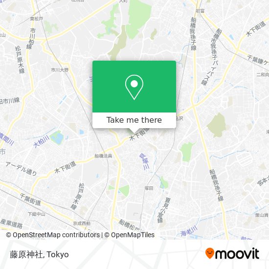 藤原神社 map