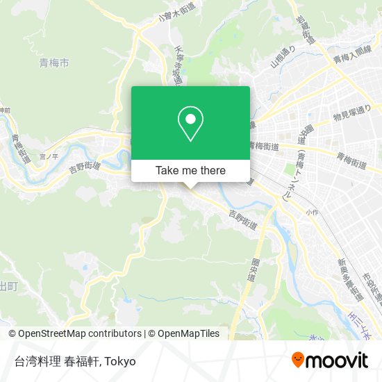 台湾料理 春福軒 map