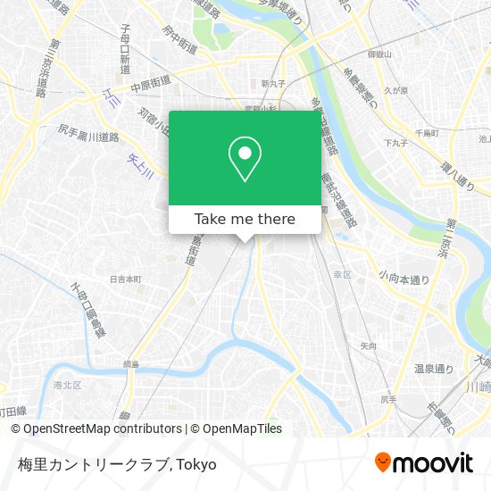 梅里カントリークラブ map