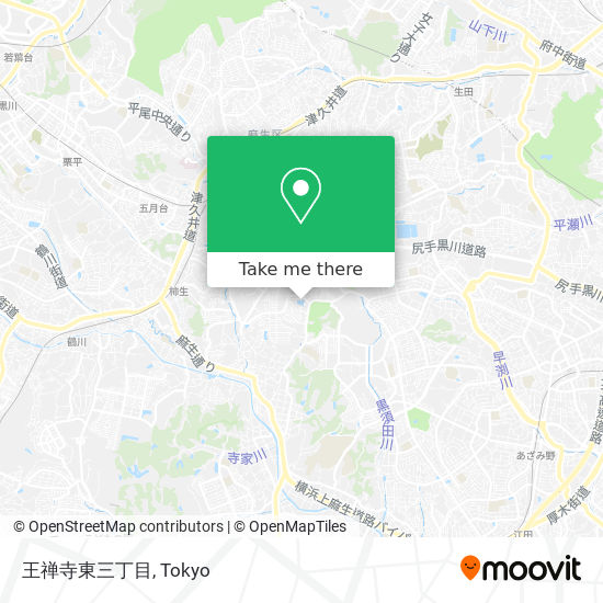 王禅寺東三丁目 map
