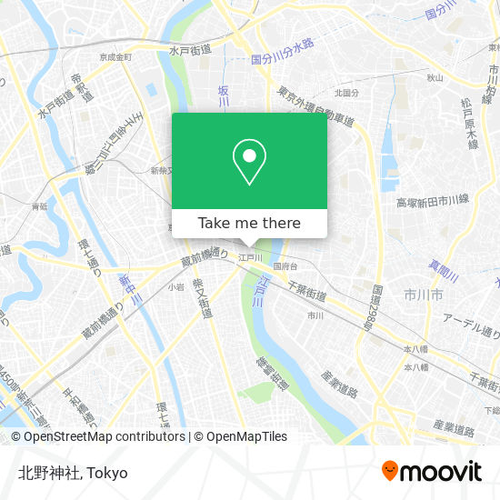 北野神社 map