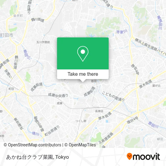 あかね台クラブ菜園 map