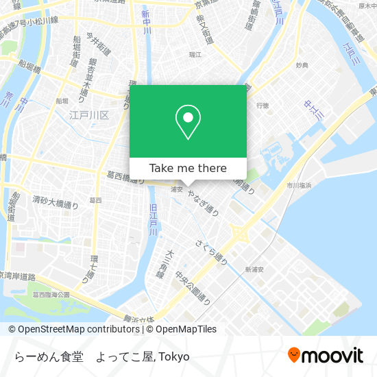 らーめん食堂　よってこ屋 map