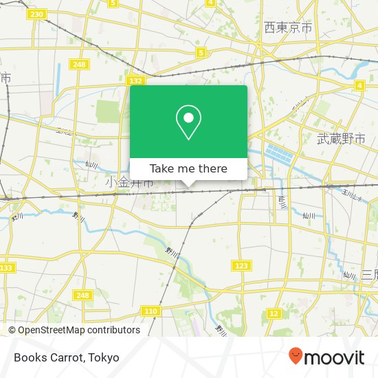 Books Carrot map