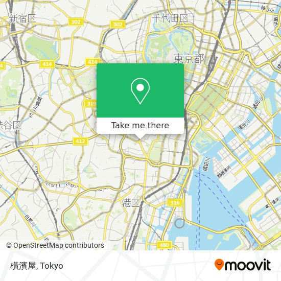 橫濱屋 map
