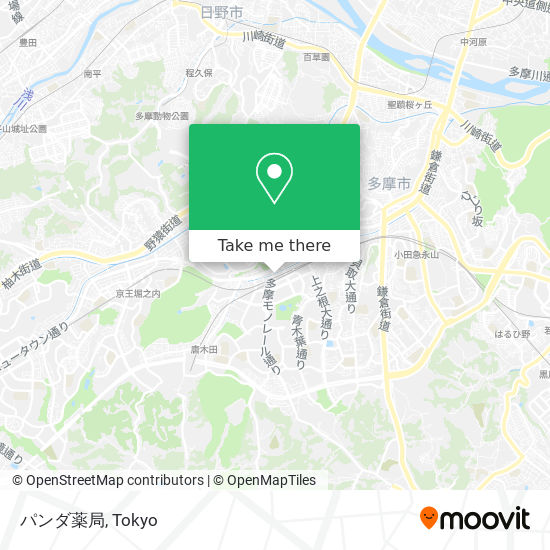 パンダ薬局 map