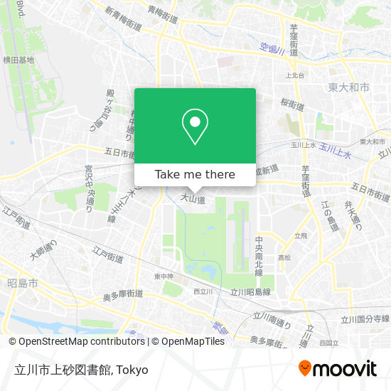 立川市上砂図書館 map