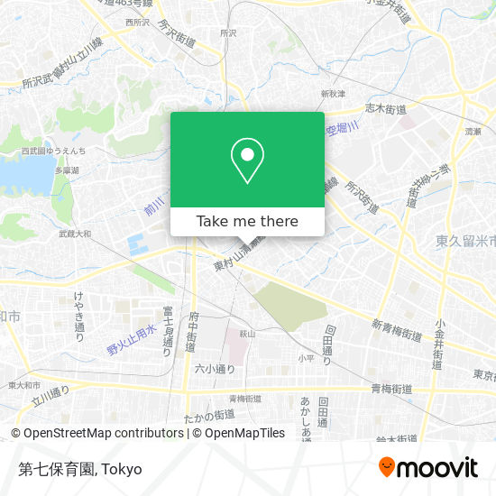 第七保育園 map