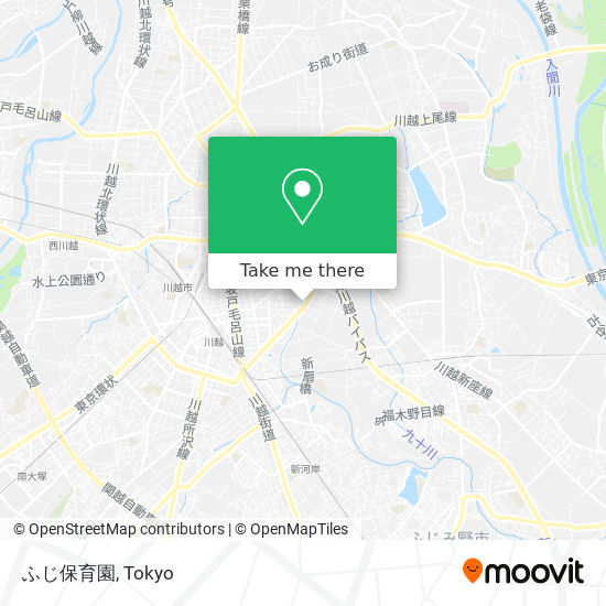 ふじ保育園 map