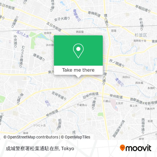 成城警察署松葉通駐在所 map