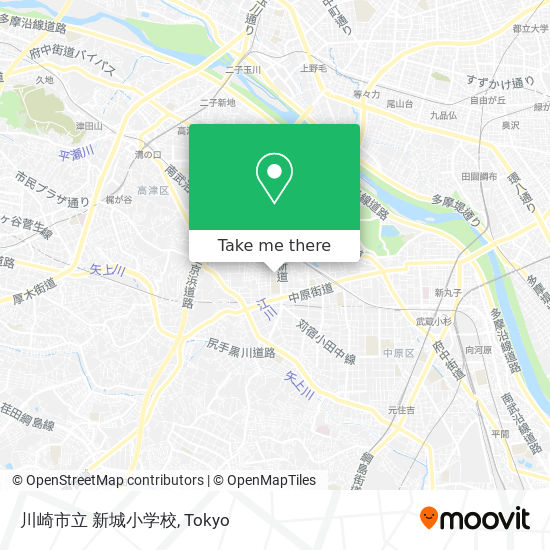 川崎市立 新城小学校 map