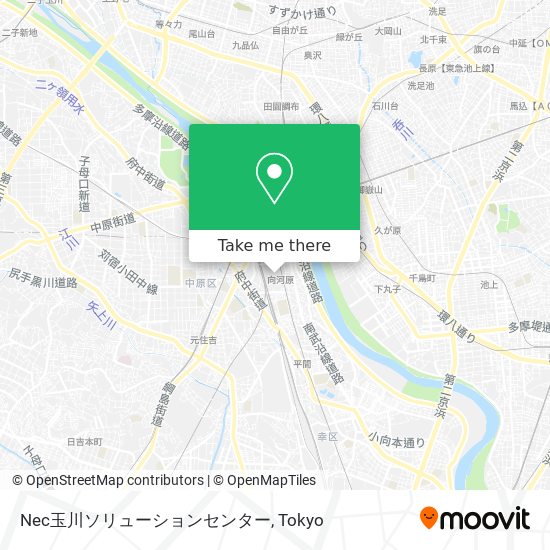 Nec玉川ソリューションセンター map