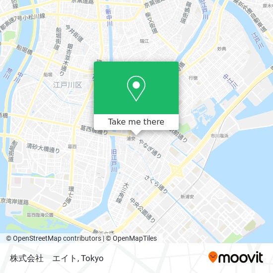 株式会社　エイト map