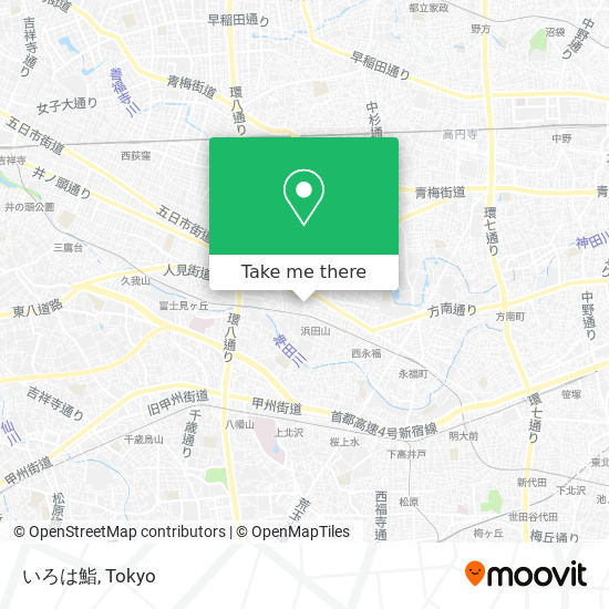 いろは鮨 map