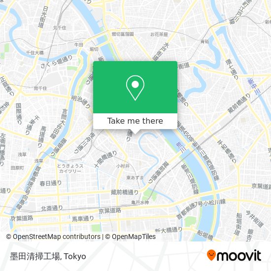 墨田清掃工場 map