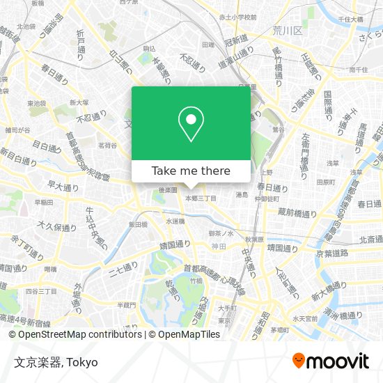 文京楽器 map