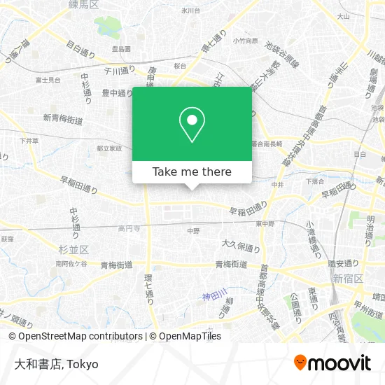 大和書店 map
