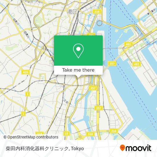 柴田内科消化器科クリニック map