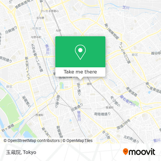 玉蔵院 map