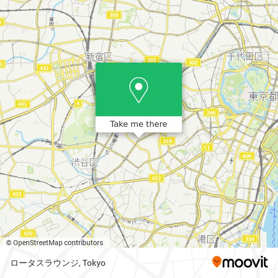 ロータスラウンジ map