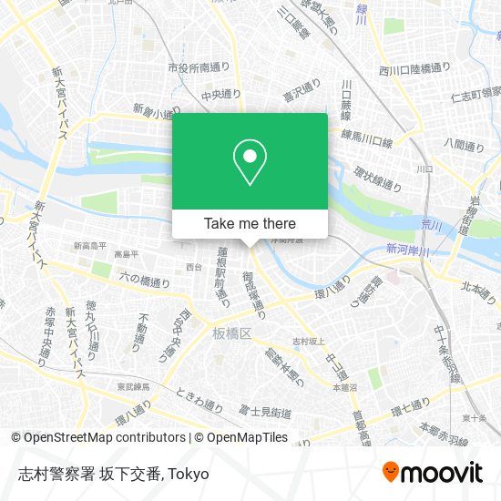 志村警察署 坂下交番 map