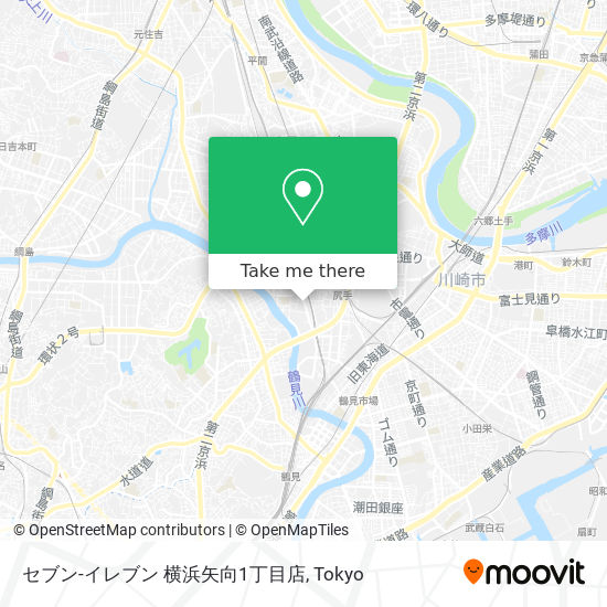 セブン-イレブン 横浜矢向1丁目店 map