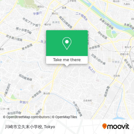 川崎市立久末小学校 map