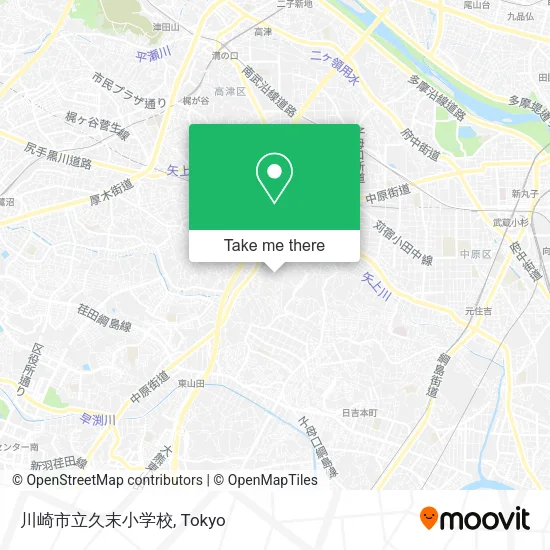 川崎市立久末小学校 map