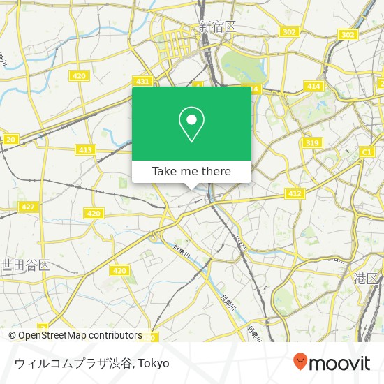 ウィルコムプラザ渋谷 map