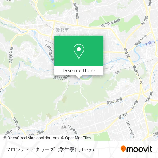 フロンティアタワーズ（学生寮） map