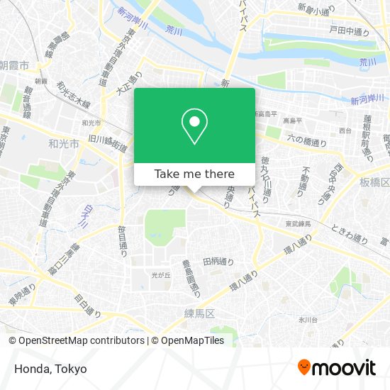 Honda map