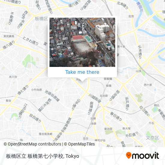 板橋区立 板橋第七小学校 map