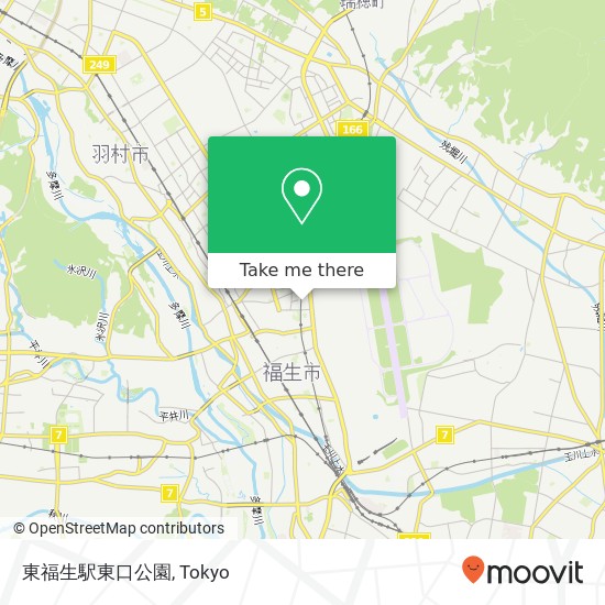 東福生駅東口公園 map
