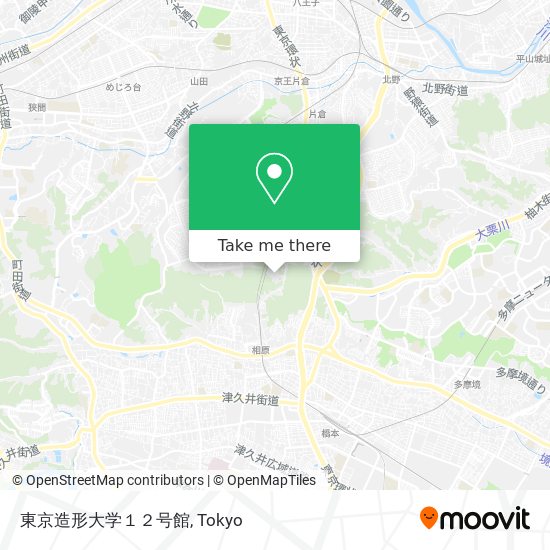 東京造形大学１２号館 map
