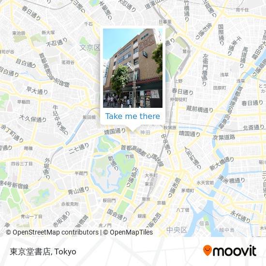 東京堂書店 map