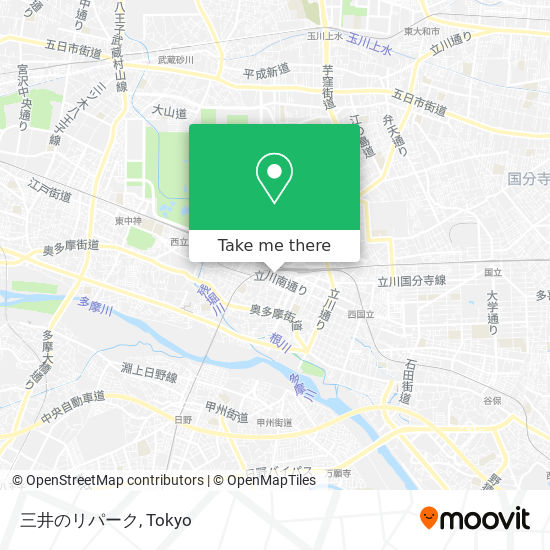 三井のリパーク map