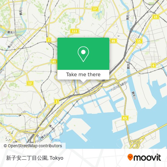 新子安二丁目公園 map