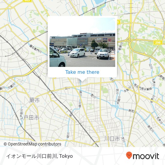 イオンモール川口前川 map