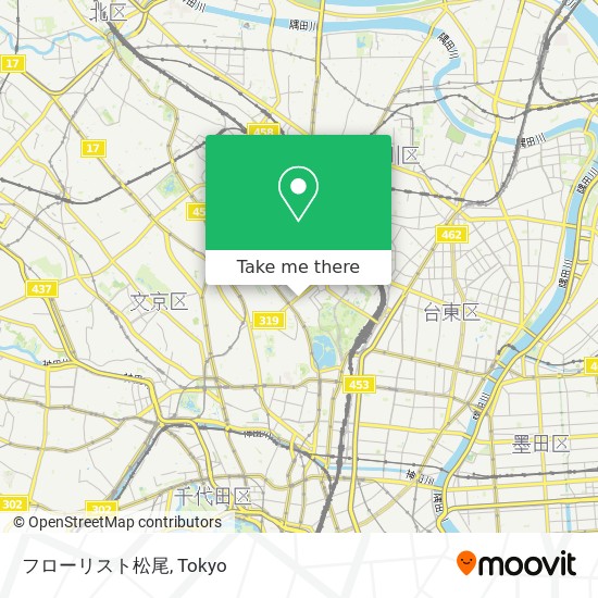 フローリスト松尾 map