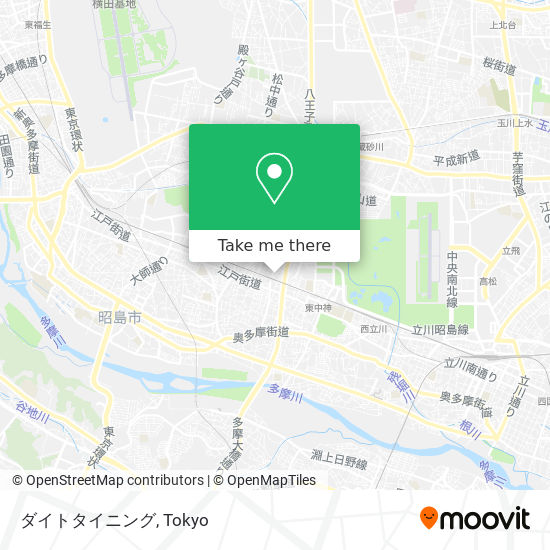 ダイトタイニング map