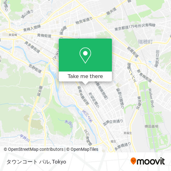 タウンコート パル map