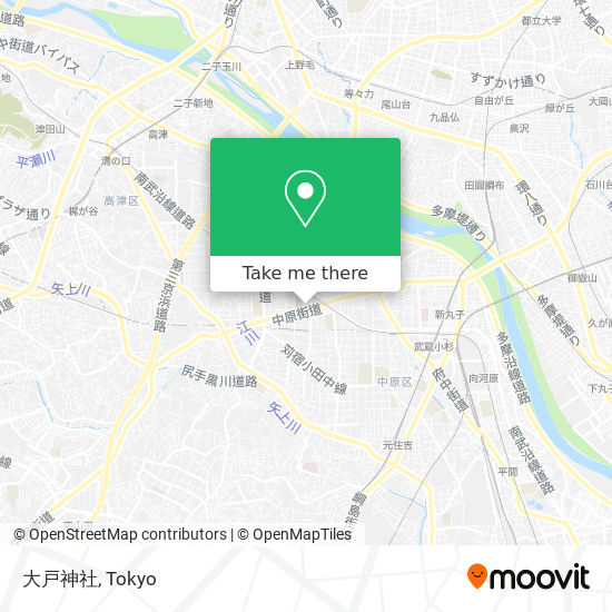 大戸神社 map