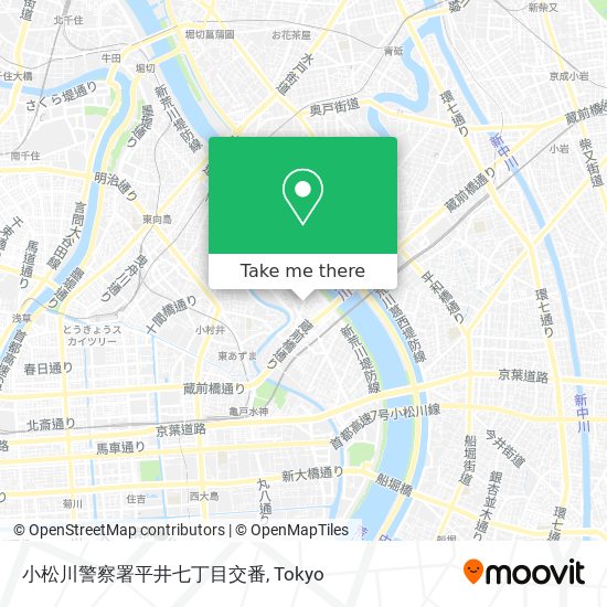 小松川警察署平井七丁目交番 map