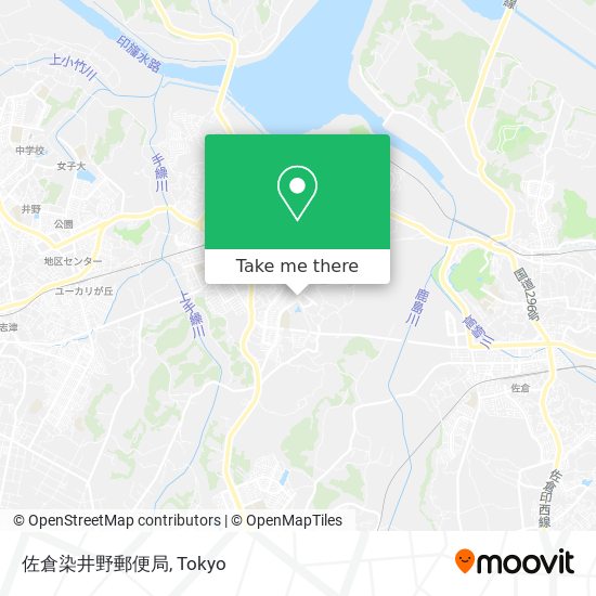 佐倉染井野郵便局 map