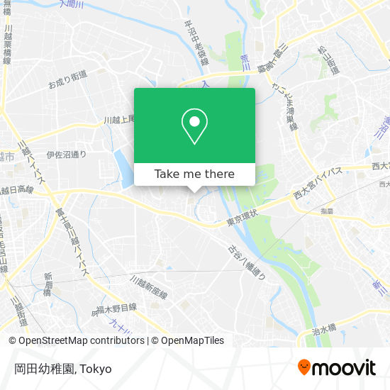 岡田幼稚園 map
